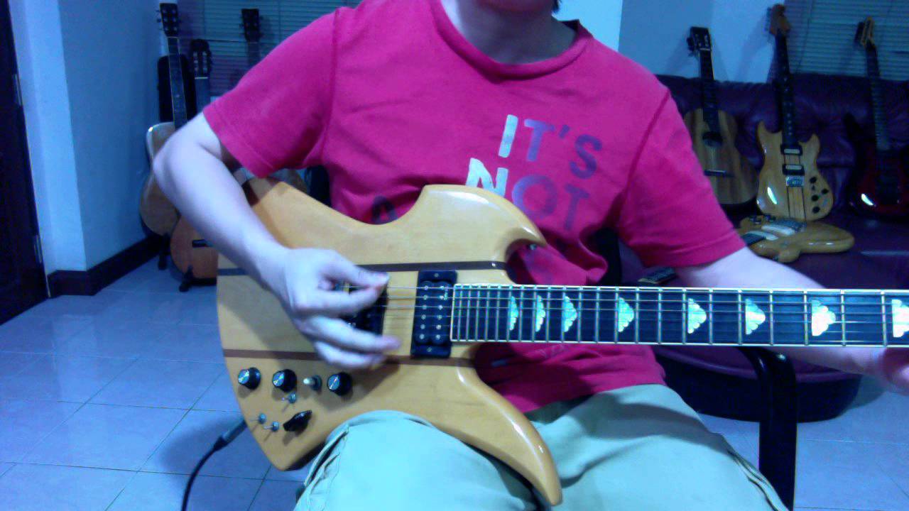 1979 Aria Pro II Mocking Bird MK-1600 Japan - YouTube