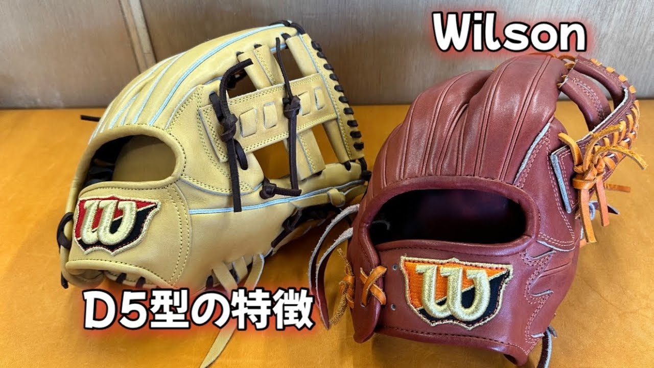 ウィルソン 硬式 D5型スペシャルキップレザー使用最終値下げ