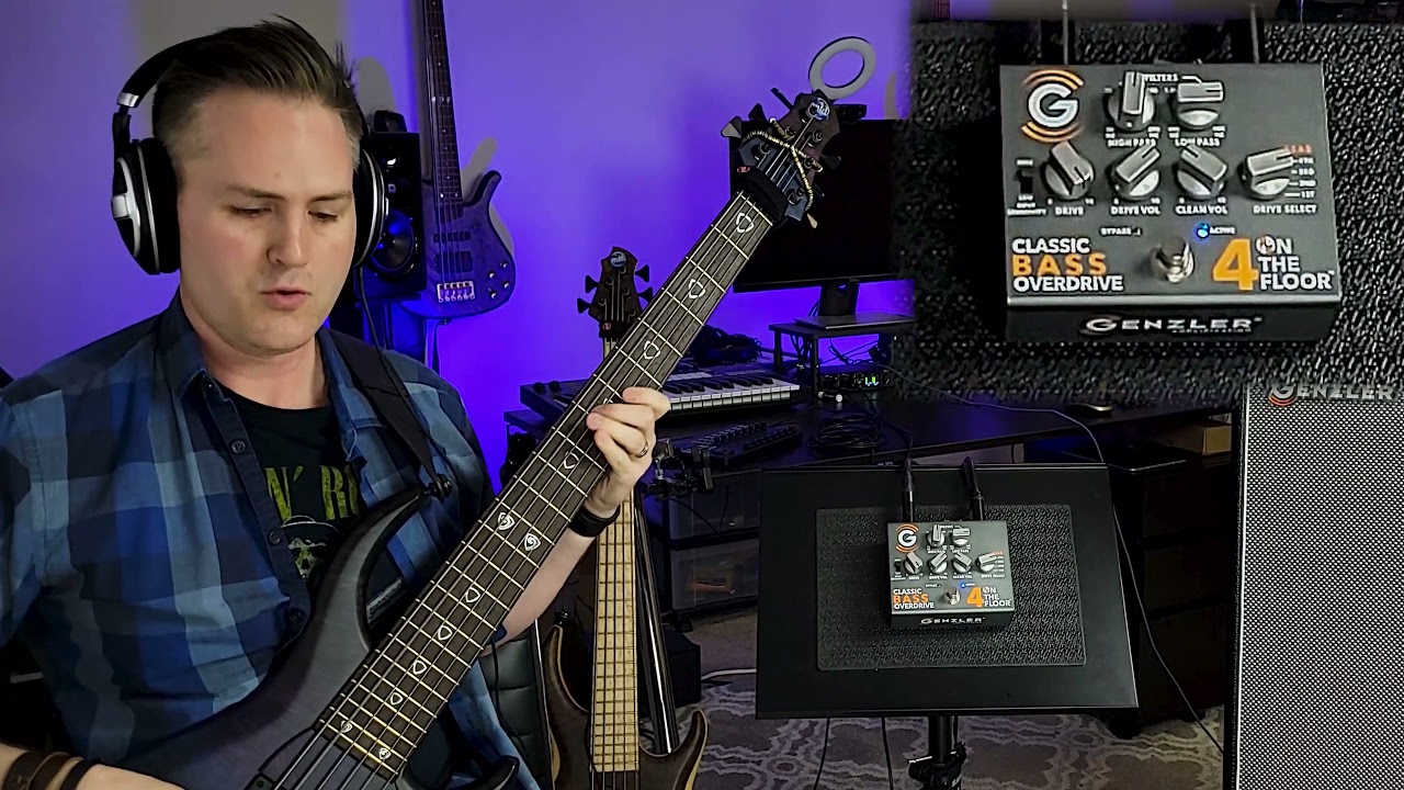 Genzler Amplification - 4 On The Floor - Classic Bass Overdrive