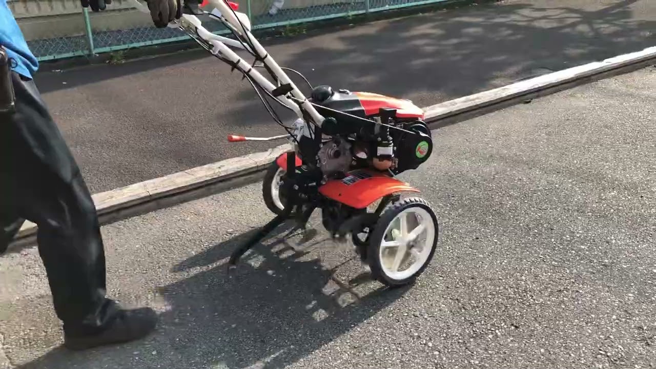 クボタ 耕運機 TA400 動作確認【工具一番館藤枝】 - YouTube