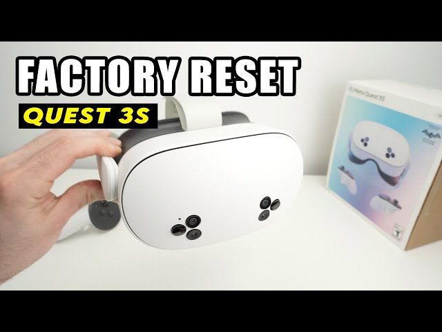 Meta Quest 3s : How to Factory Reset - YouTube