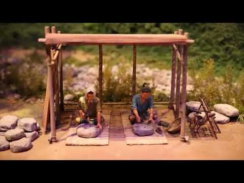 甲斐黄金村・湯之奥金山博物館 砂金採り｜山梨県身延町 - YouTube