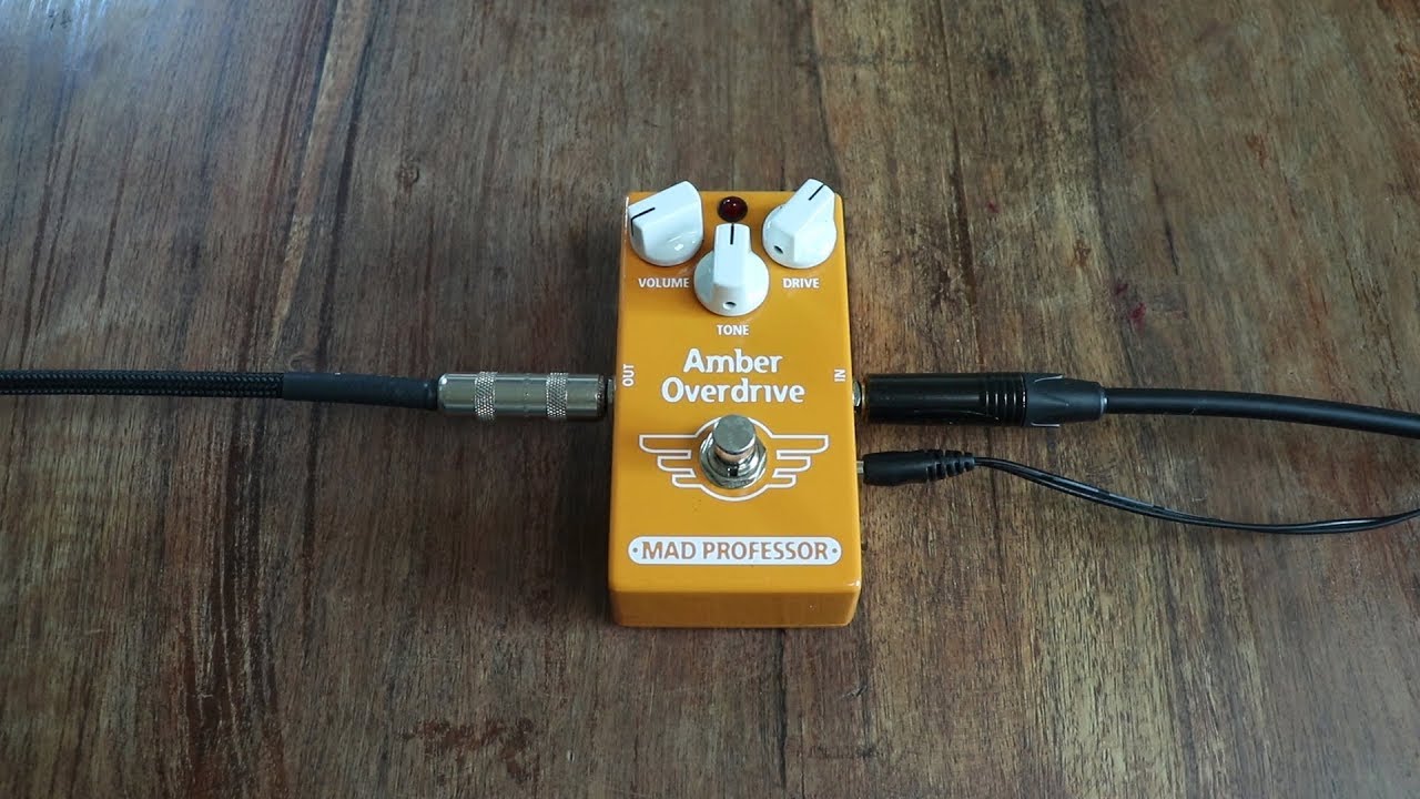 Mad Professor Amber Overdrive - YouTube