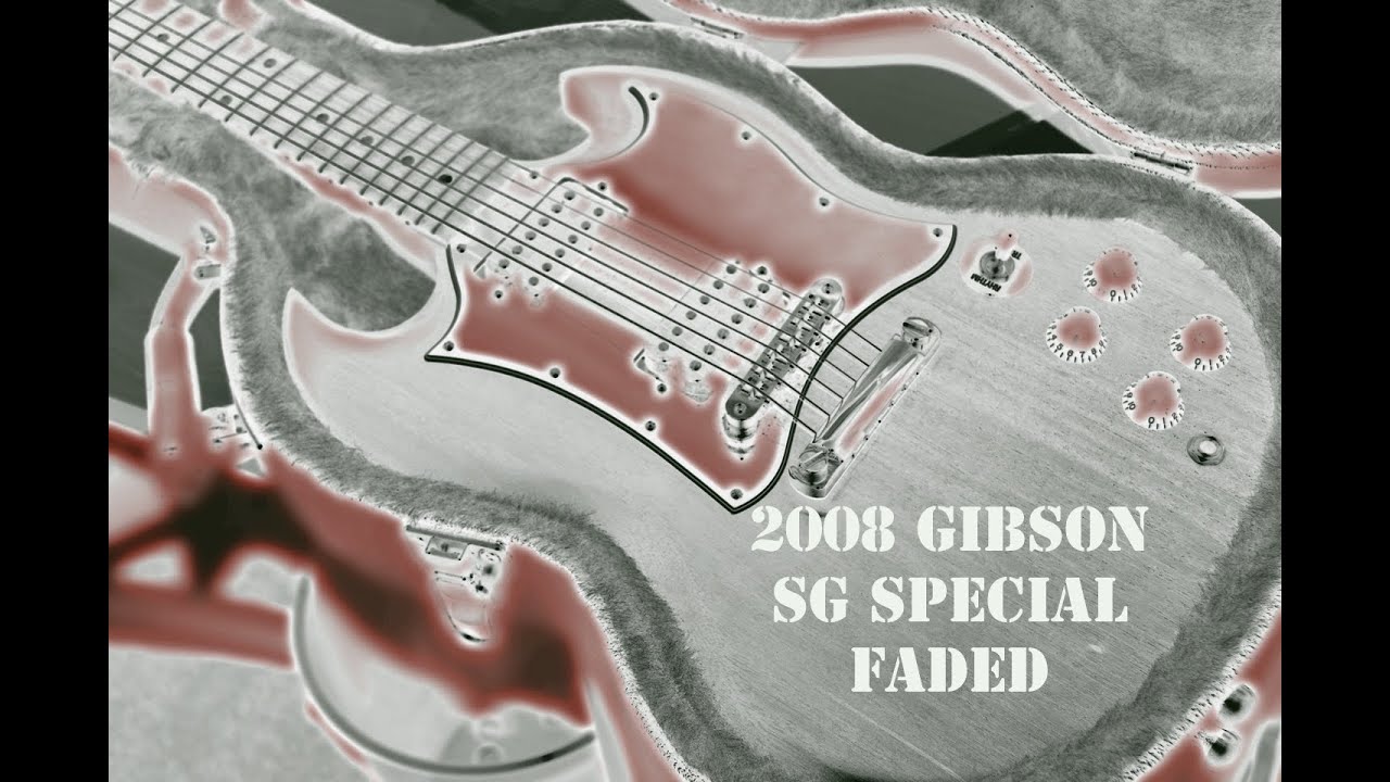 2008 Gibson SG Special Faded - YouTube