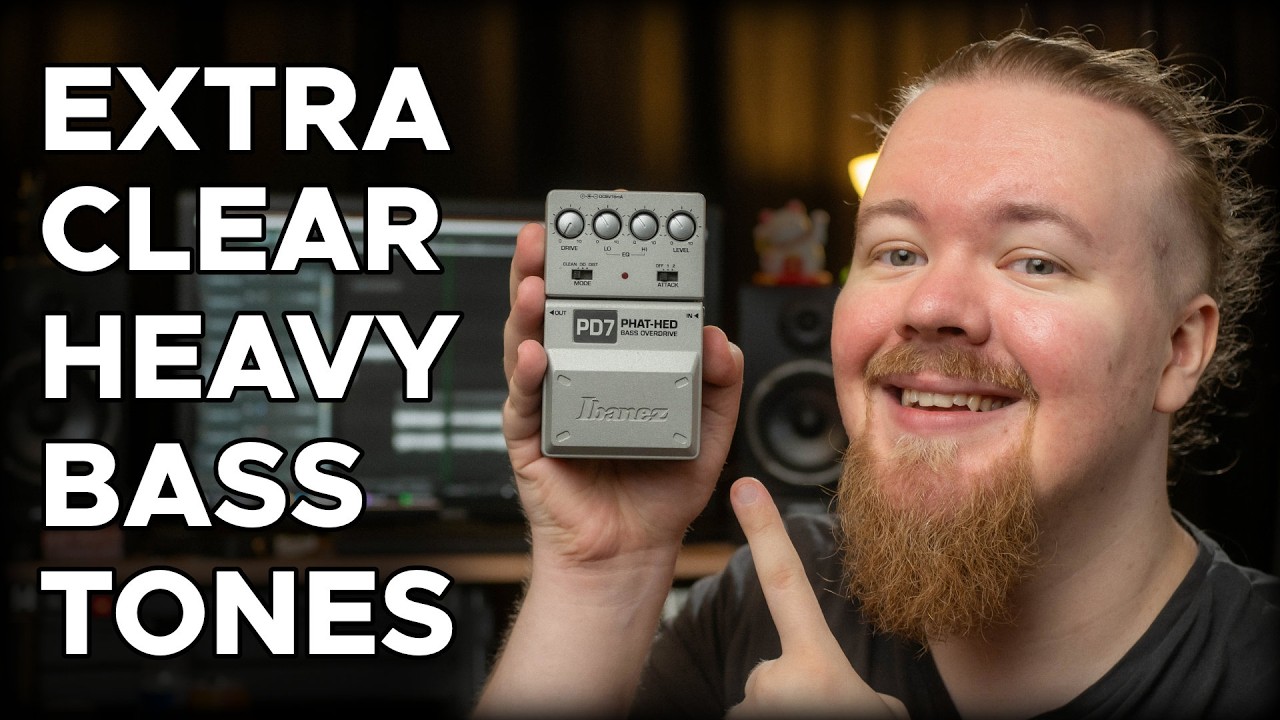 Instant Aggression and Clarity for Heavy Bass Tones | Ibanez PD7