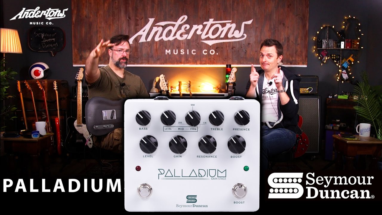 Seymour Duncan Palladium Gain Stage Drive Pedal Demo - YouTube