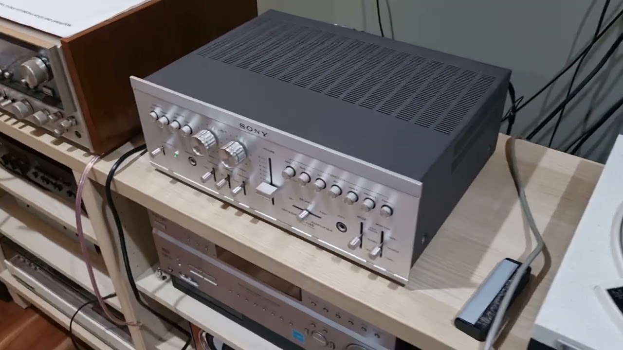 Sony TA-1150 Integrated Amp Fully Restored demo Sade Hang On To