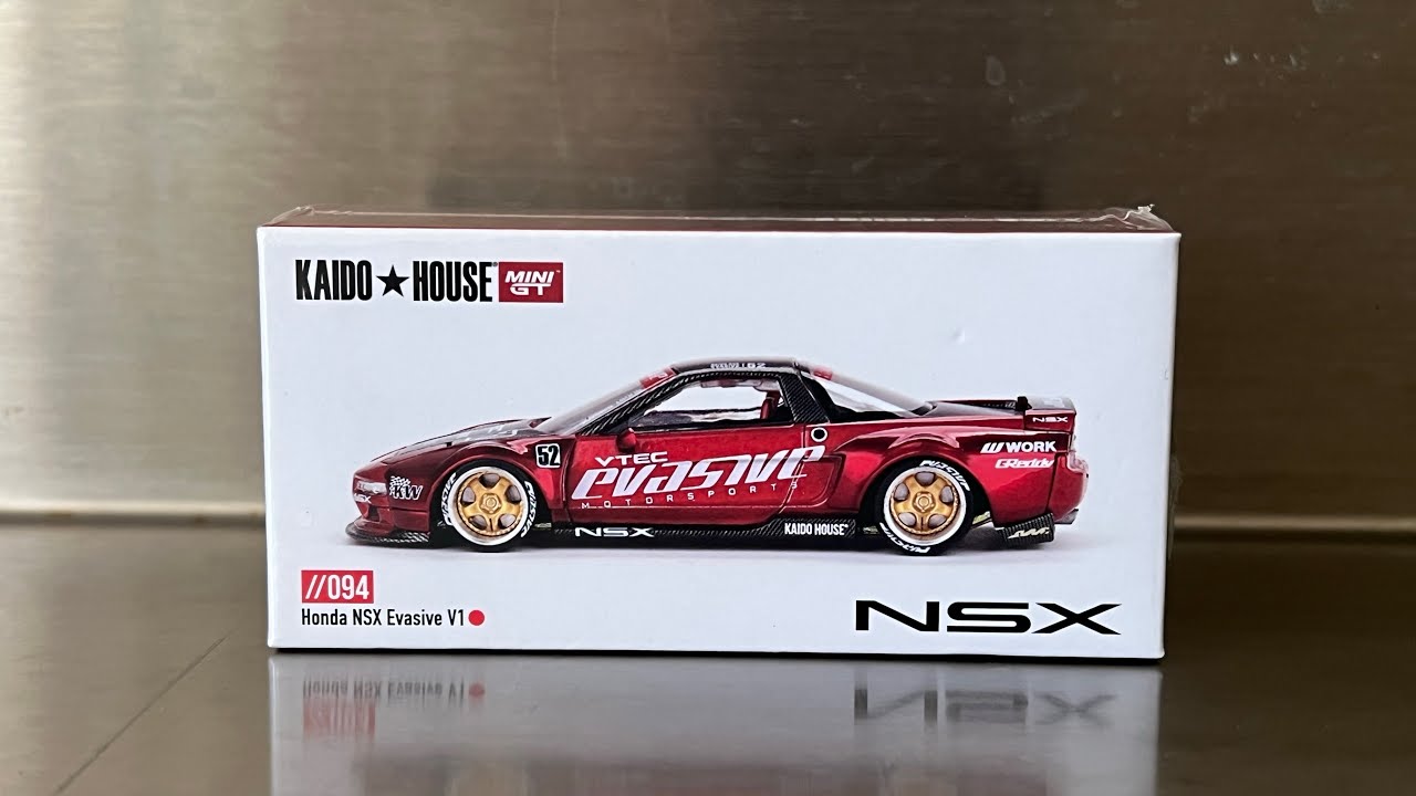 A Vision of Beauty: Unboxing a Honda NSX Evasive V1 by Kaido House