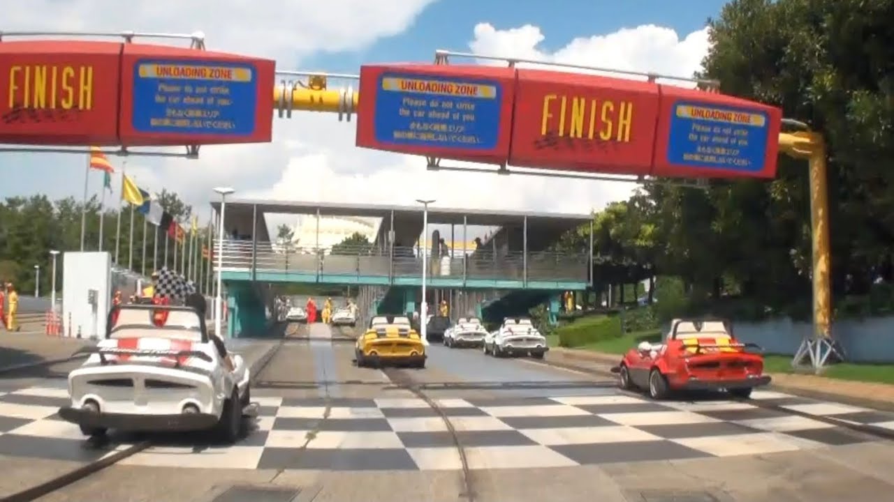 🔴【レア動画】東京ディズニーランド ゴーカート グランドサーキット