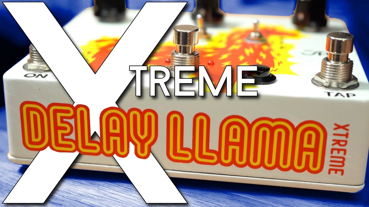 Analog Perfection and Pitch Insanity! JamPedals Delay Llama Xtreme