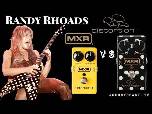 Randy Rhoads MXR Distortion Plus Unboxing & Review | Comparing