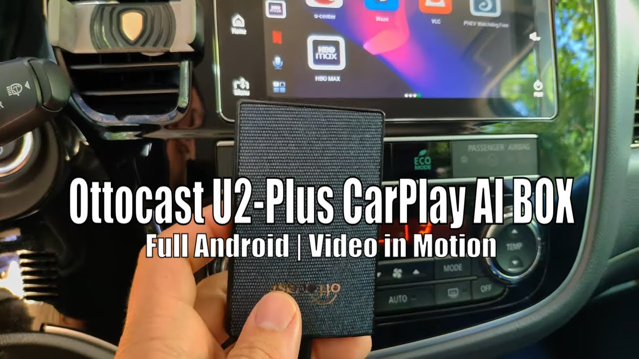 Ottocast U2-PLUS CarPlay AI BOX with Full Android and Video in