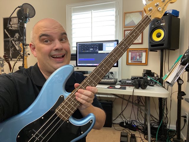 Squier Vintage Modified Precision Bass PJ Lake Placid Blue-Should