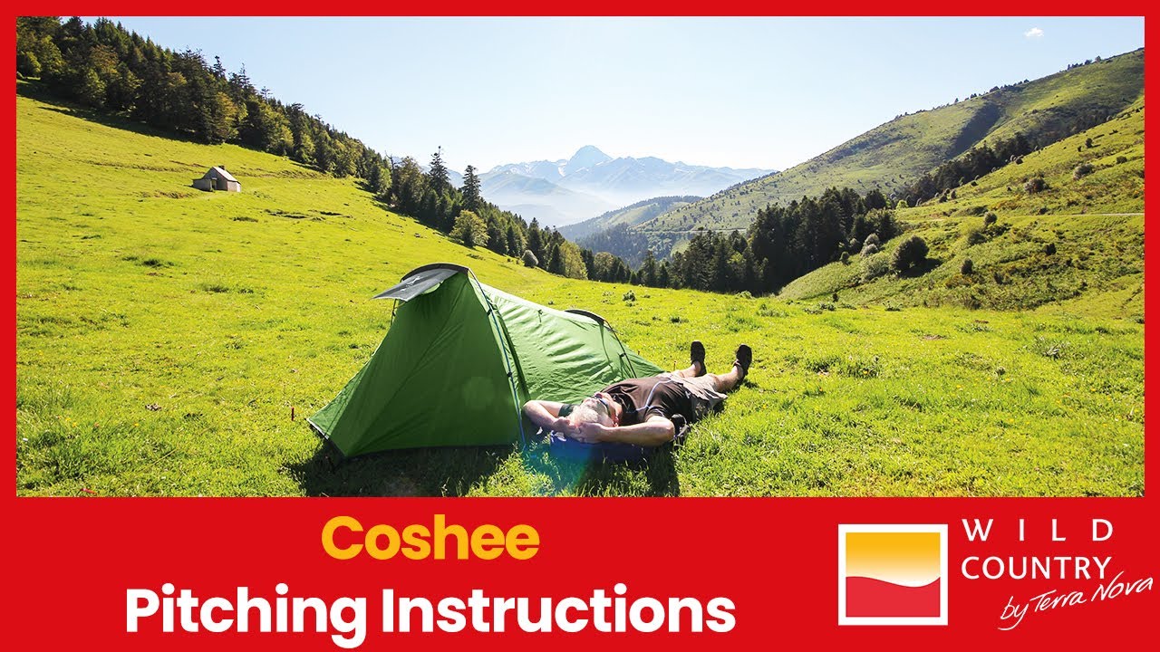 Coshee 2 and Coshee 3 Tent Pitching Instructions | Wild Country