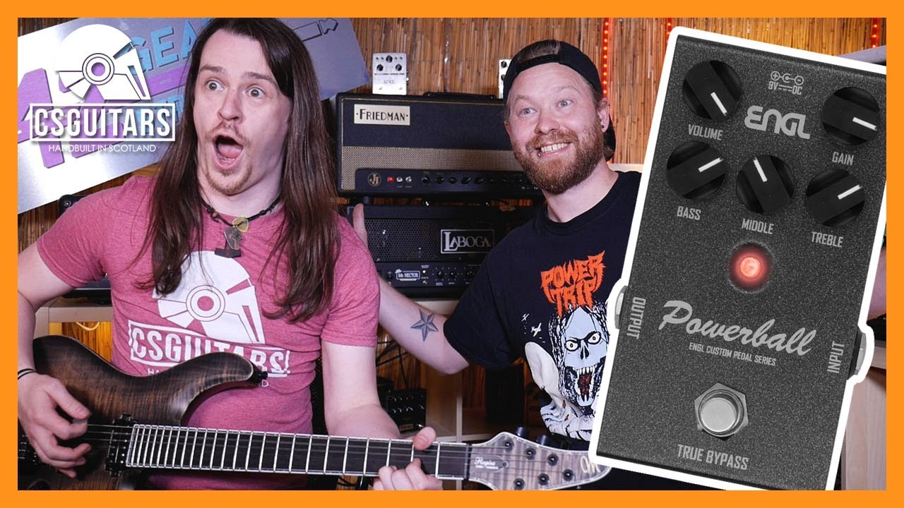 ENGL Powerball Pedal: Lead Distortion Stompbox | First Look - YouTube