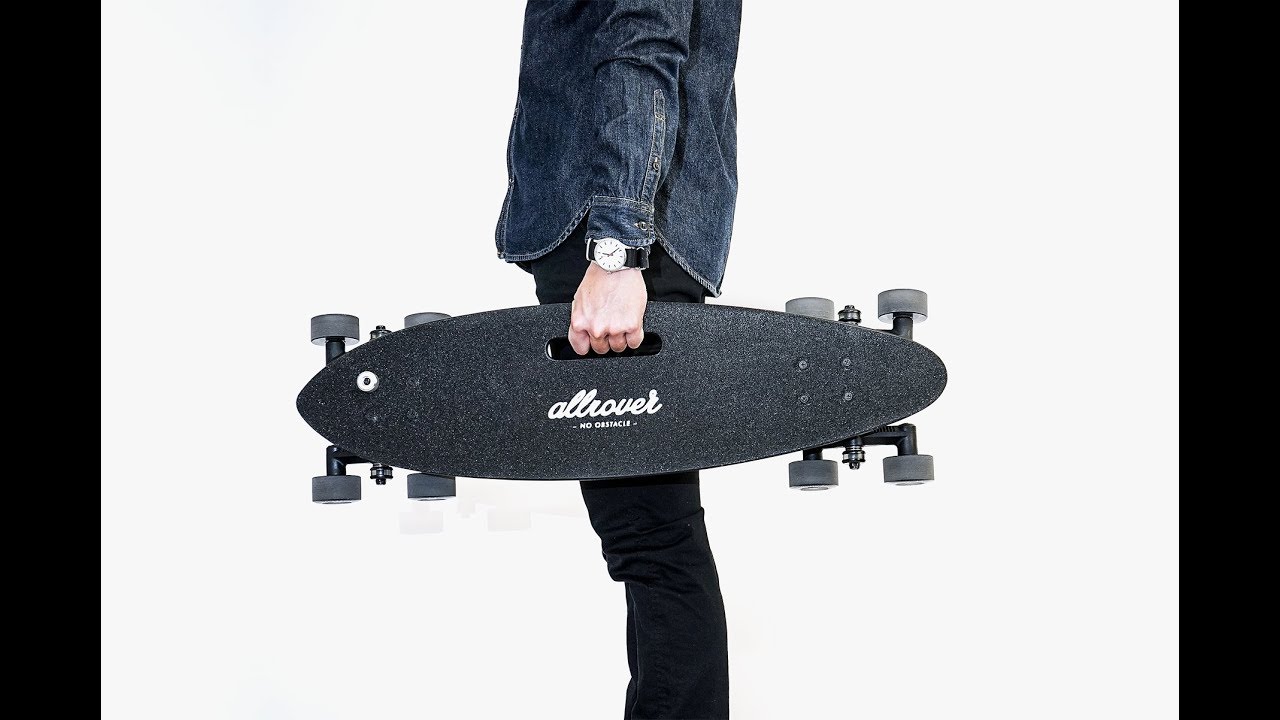 まるで都会サーフィン。台湾発の8輪スケートボードStair-Rover(ステア