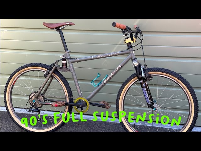 Vintage MTB restoration - '94 Specialized Stumpjumper FSR - YouTube