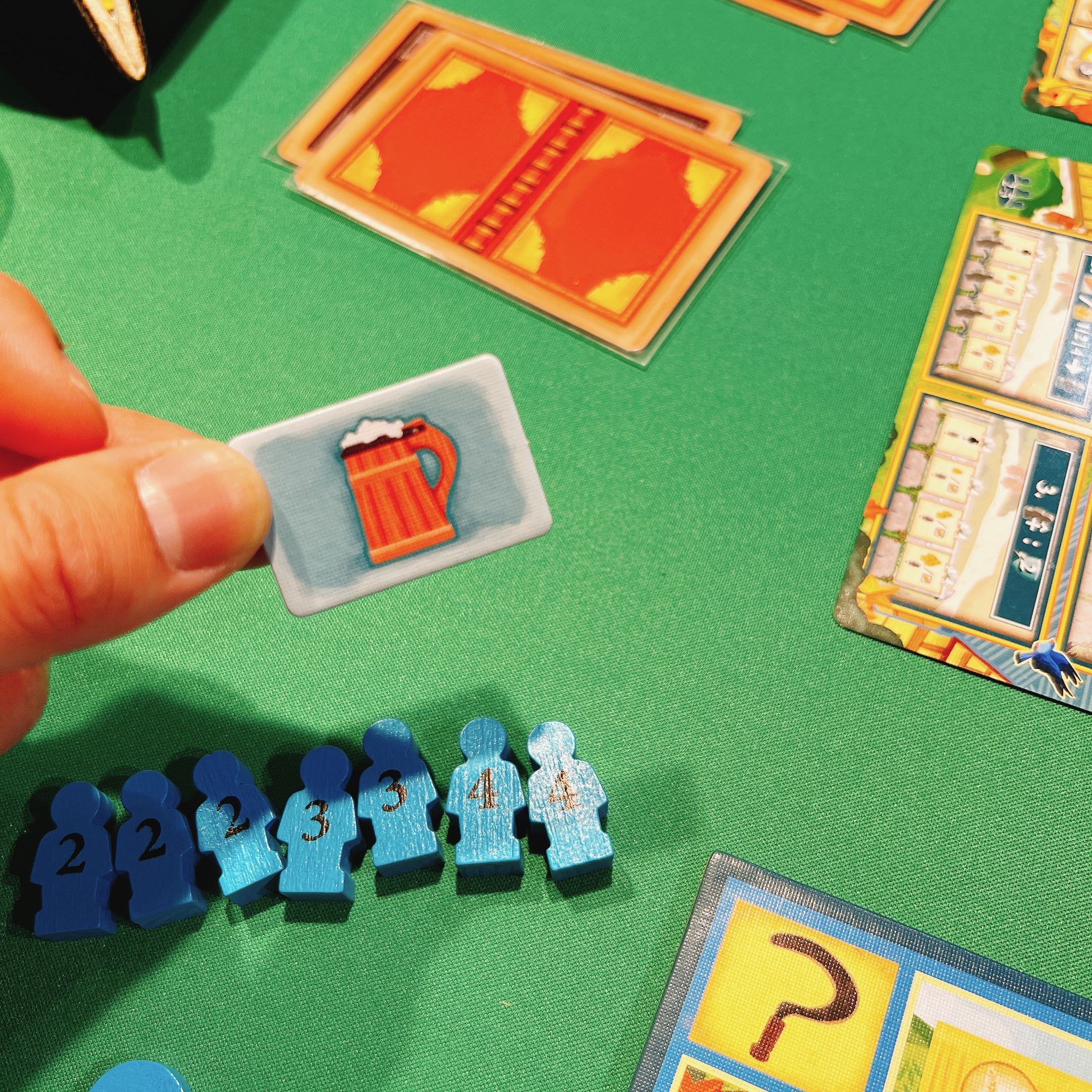 村の人生 拡張 酒場 [2人プレイボードゲームレビュー:評価7.5/10