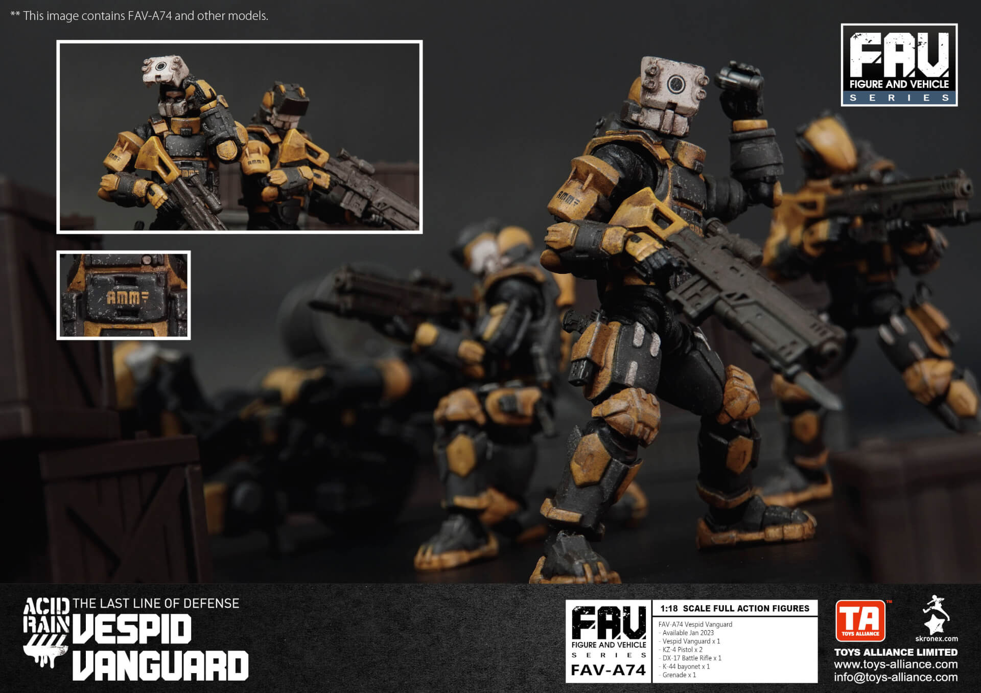 Acid Rain FAV-A74 Vespid Vanguard - Pocket In Action Club