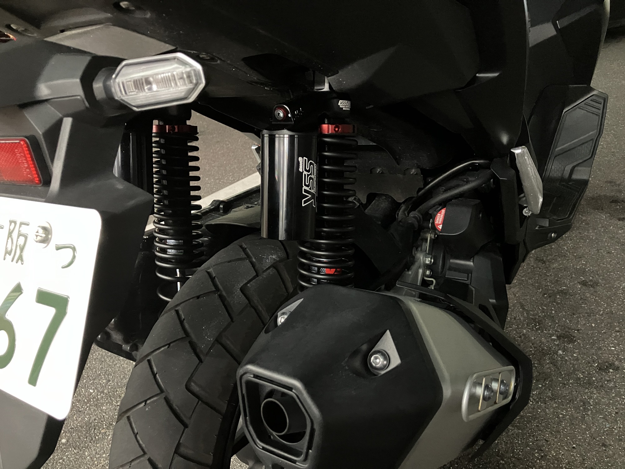 ADV160にYSSのリアサスペンションをつけてみた٩( ᐛ )و | 『ゆるふわ