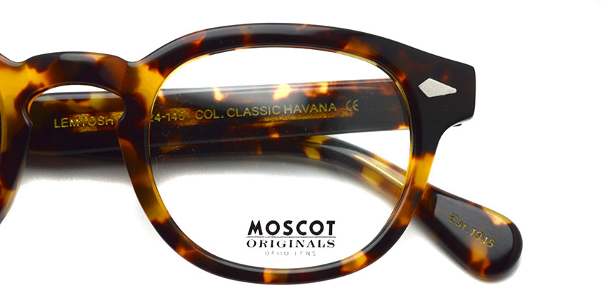 LEMTOSH べっ甲柄系カラー / MOSCOT｜ 東京・中目黒正規取扱い店舗 |