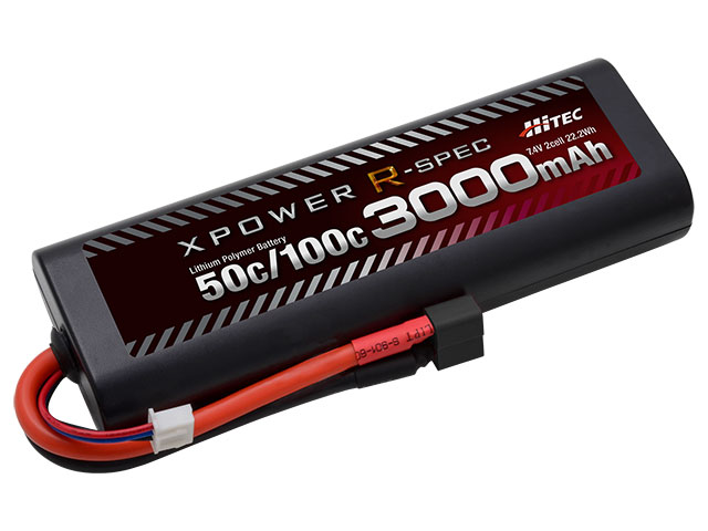 XPOWER R-SPEC Li-Po 7.4V 4200mAh 50C/100C T型 ディーンズコネクター