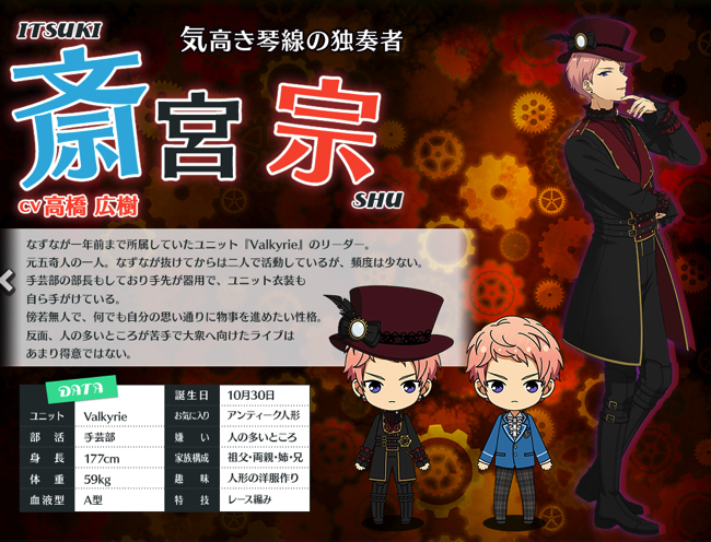 Happy Elements、『あんさんぶるスターズ！』「Valkyrie」に所属する