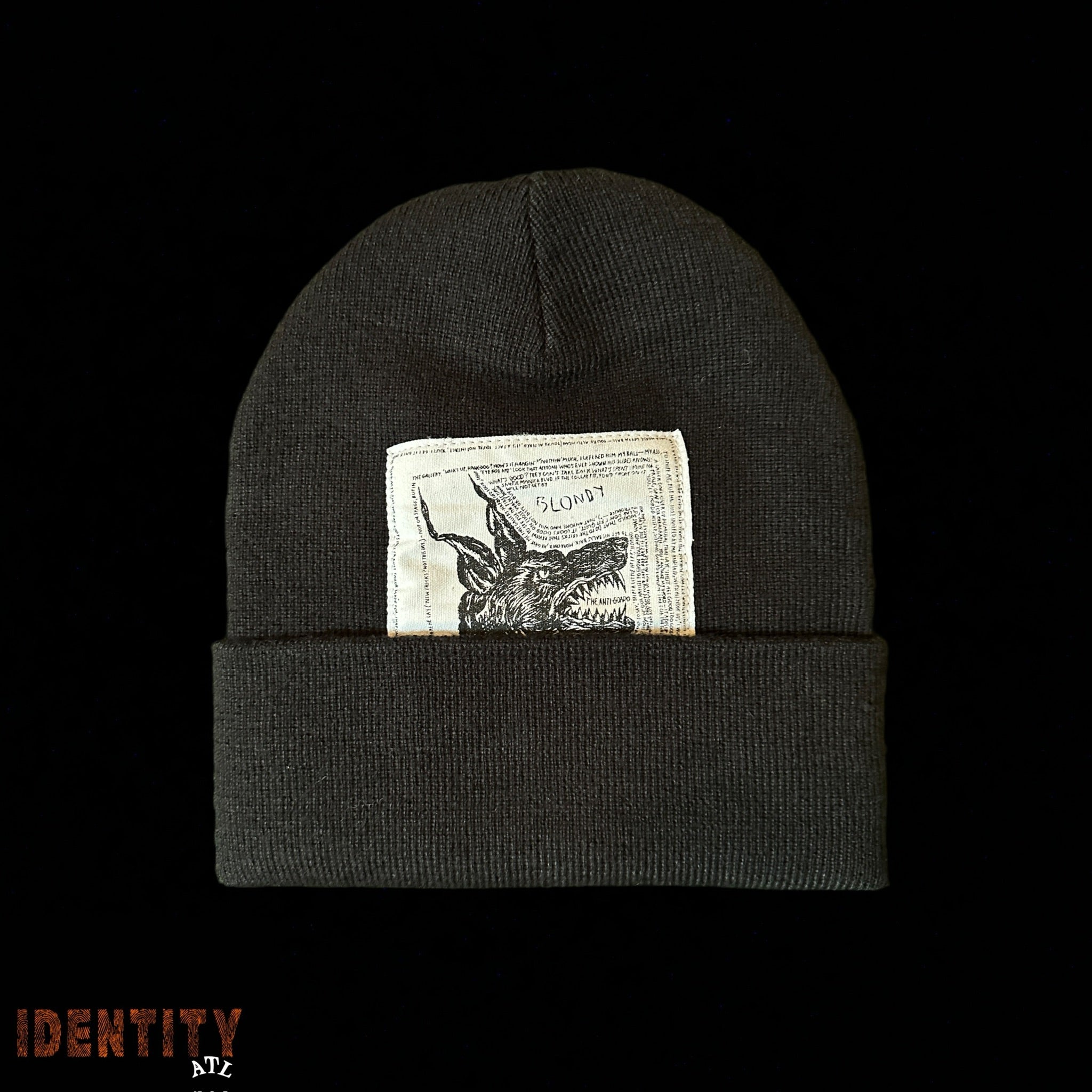 SUPREME X THE NORTH FACE BEANIE BLACK – identityatl
