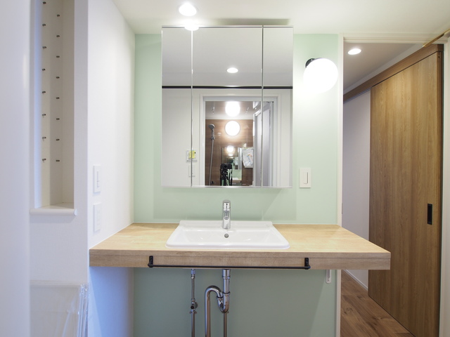 ステムズミラーボックス W750（サンワカンパニー）」 - 川べりの家さん