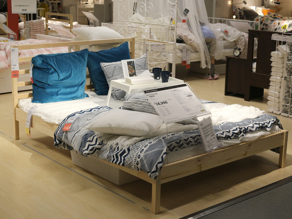 好きな色に塗れるDIY可能なIKEAのベッド」 - kanayon.mさんのIKEAの