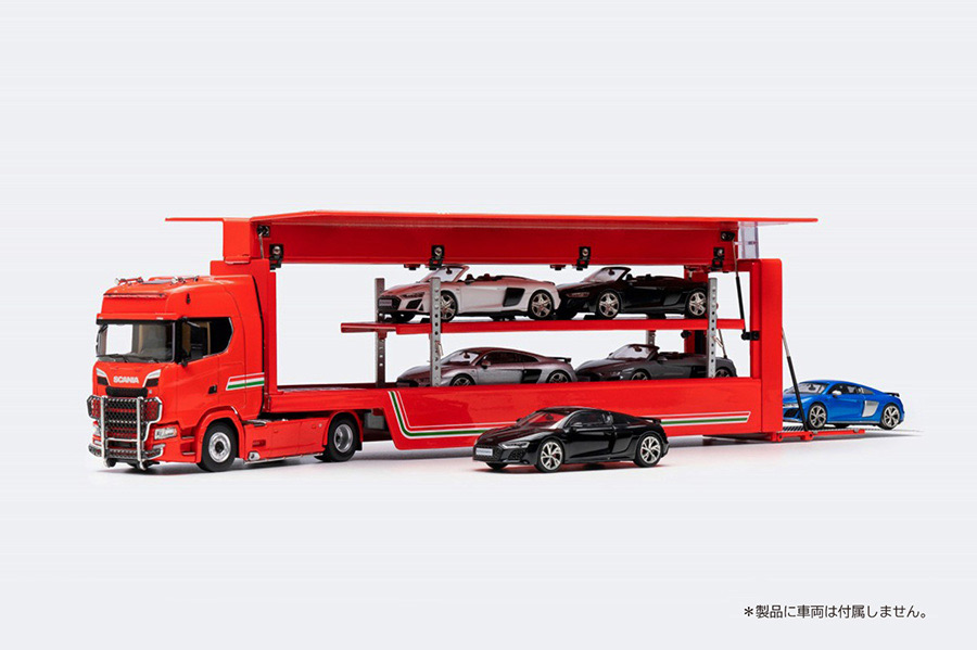 TK-KF037-5 1/43 Scania transport vehicle Red ※トレーラーヘッド +