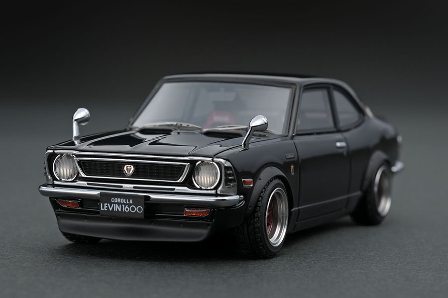 IG0731 1/43 Toyota Corolla Levin (TE27) Black | LINE UP | [公式