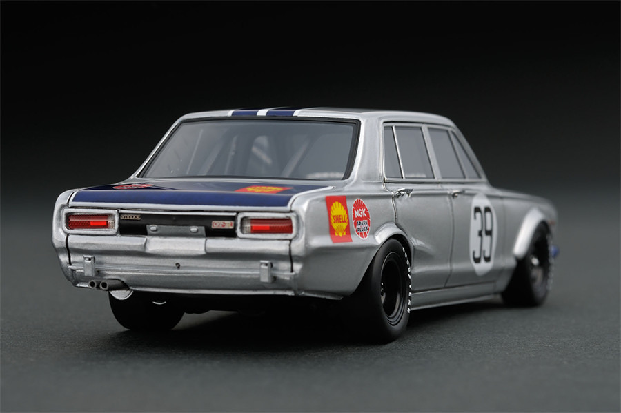 IG0172 1/43 Nissan Skyline 2000 GT-R (PGC10) (#39)1969 JAF Grand