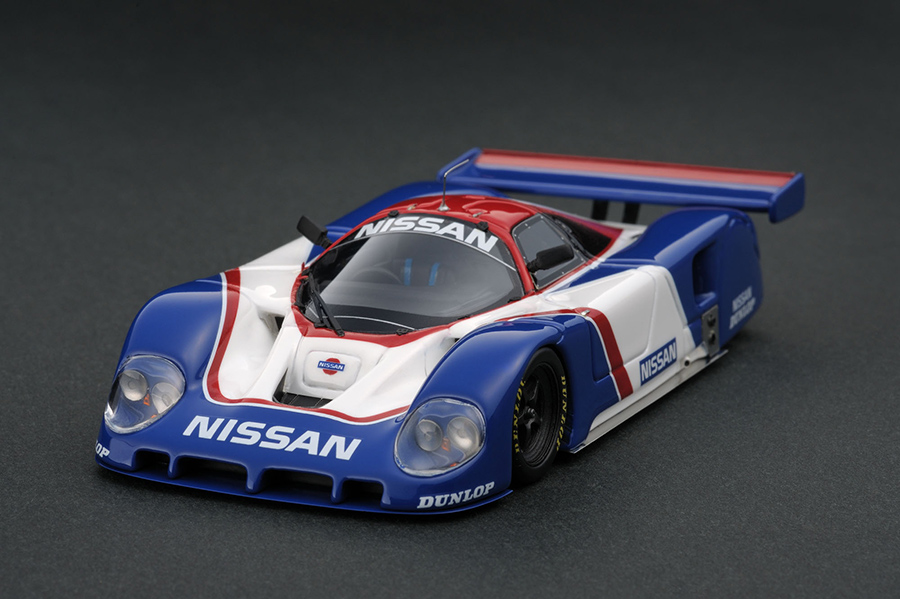 IG0291 1/43 Nissan R89C 1989 Arizona Test | LINE UP | ignition