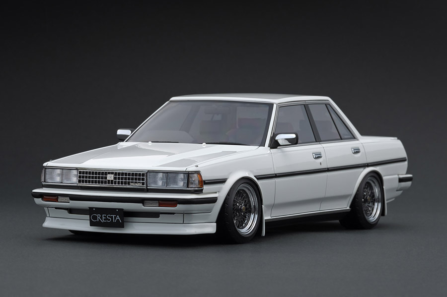 IG1489 1/18 Toyota Cresta (GX71) Super Lucent TWINCAM24 White