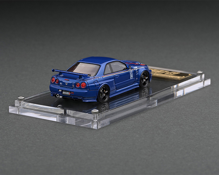 IG2574 1/64 Nismo R34 GT-R R-tune Bayside Blue | LINE UP | [公式