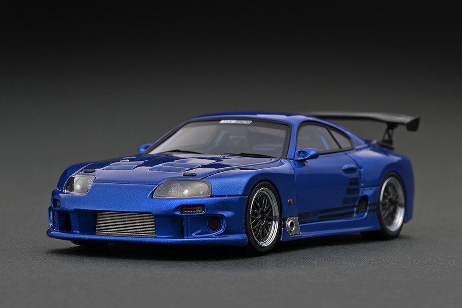 IG2950 1/43 TOP SECRET GT300 Supra (JZA80) Blue Metallic | LINE UP