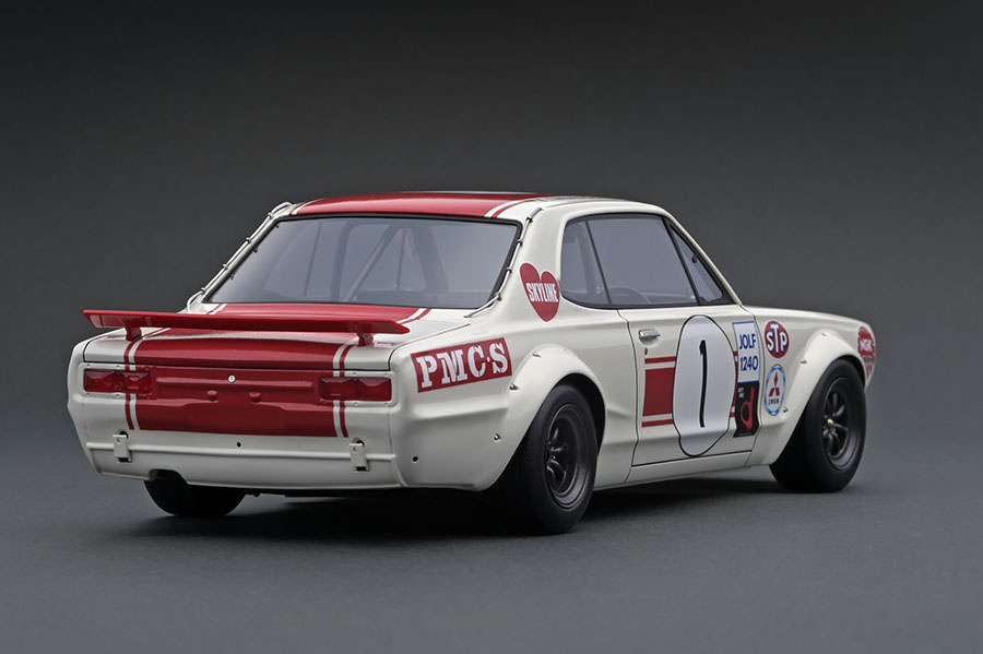 IG2017 1/18 Nissan Skyline 2000 GT-R (KPGC10) (#1) 1971 Fuji