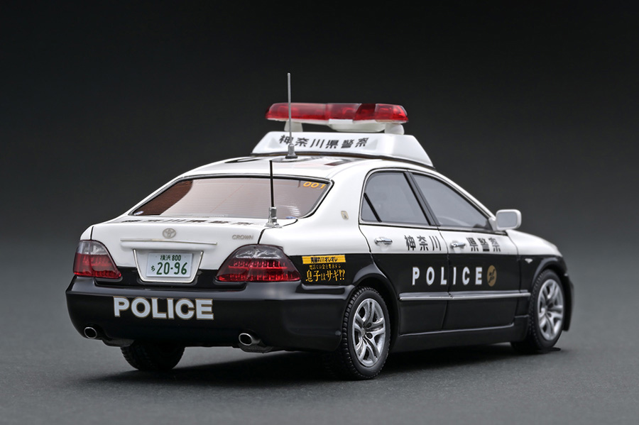 IG2096 1/43 Toyota Crown (GRS180) 神奈川県警 自動車警ら隊001号