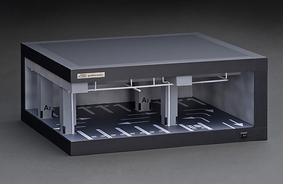 IG2317 1/64 Scale IG-Model Underground Parking Diorama | LINE UP