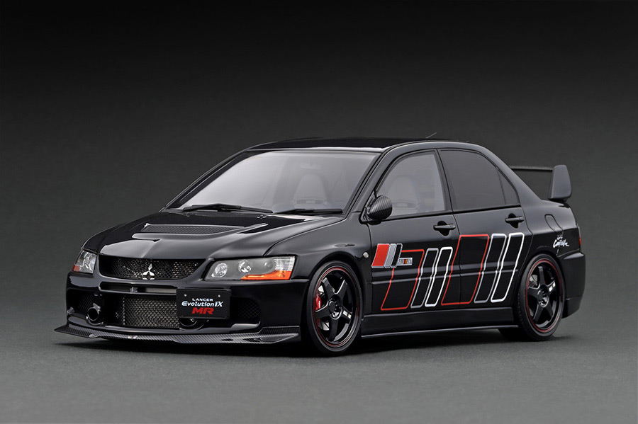 IG2375 1/18 Mitsubishi Lancer Evolution IX MR (CT9A) Black | LINE