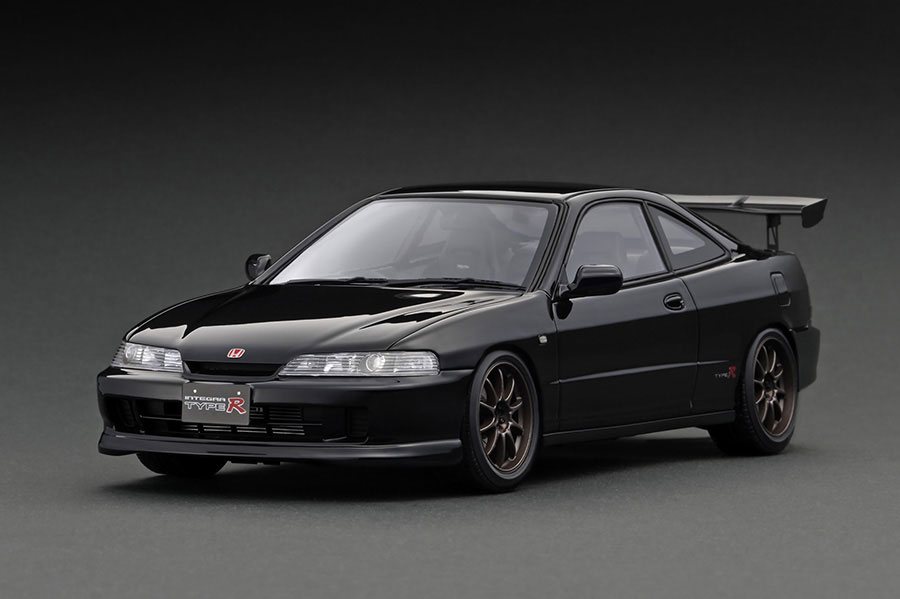 IG3060 1/18 Honda INTEGRA (DC2) TYPE R Black | LINE UP | [公式
