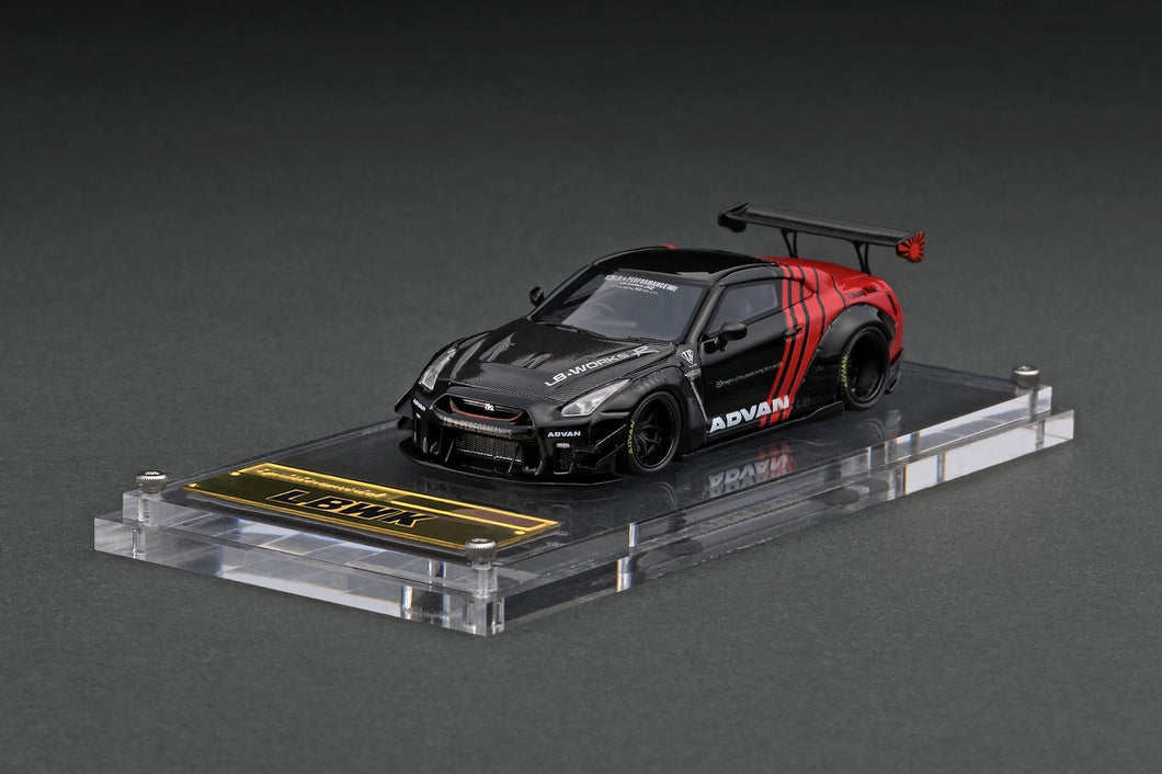 IG2371 LB-WORKS Nissan GT-R R35 type 2 Black/Red – ignition model