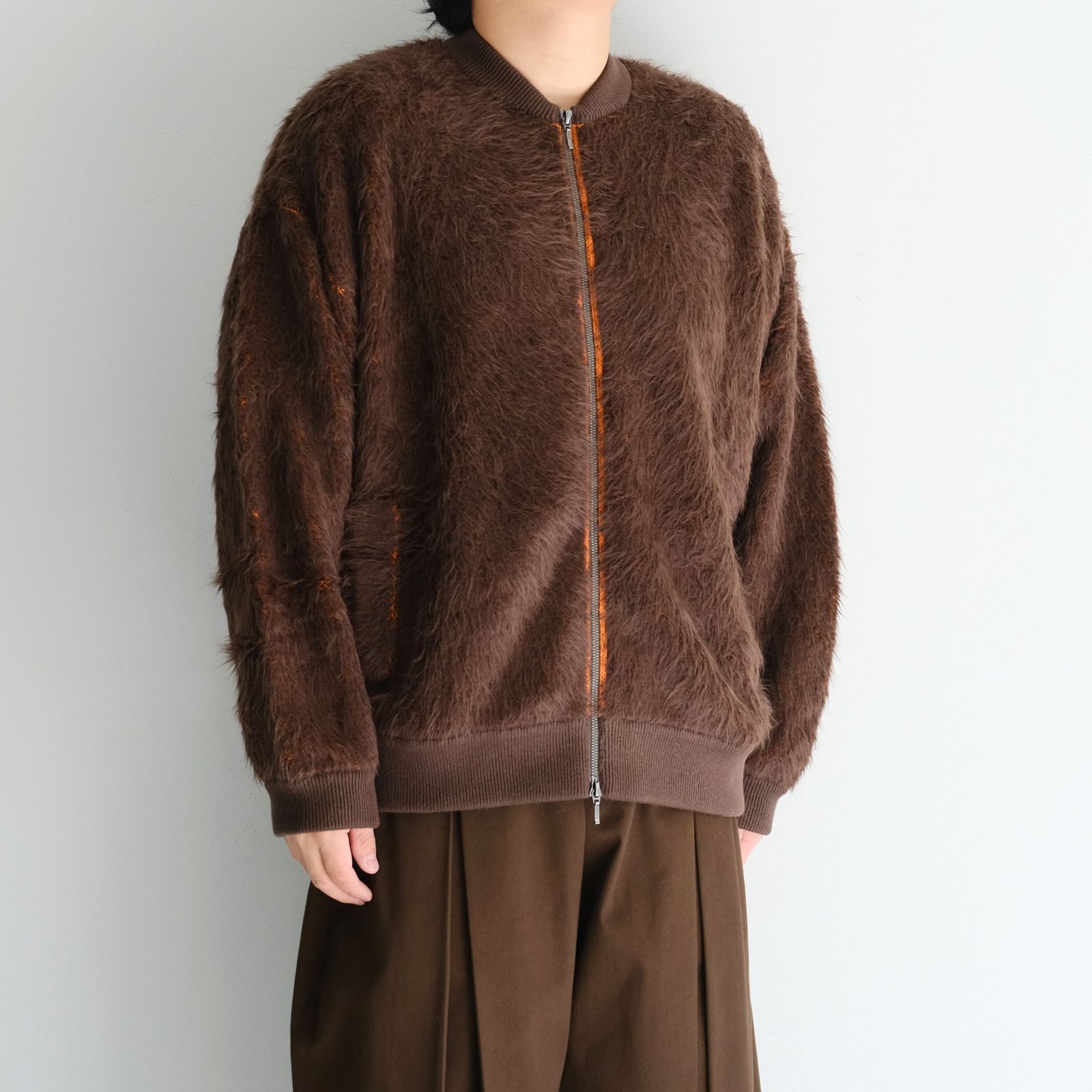 THE INOUE BROTHERS - Suri Alpaca Bomber Jacket / ジャケット
