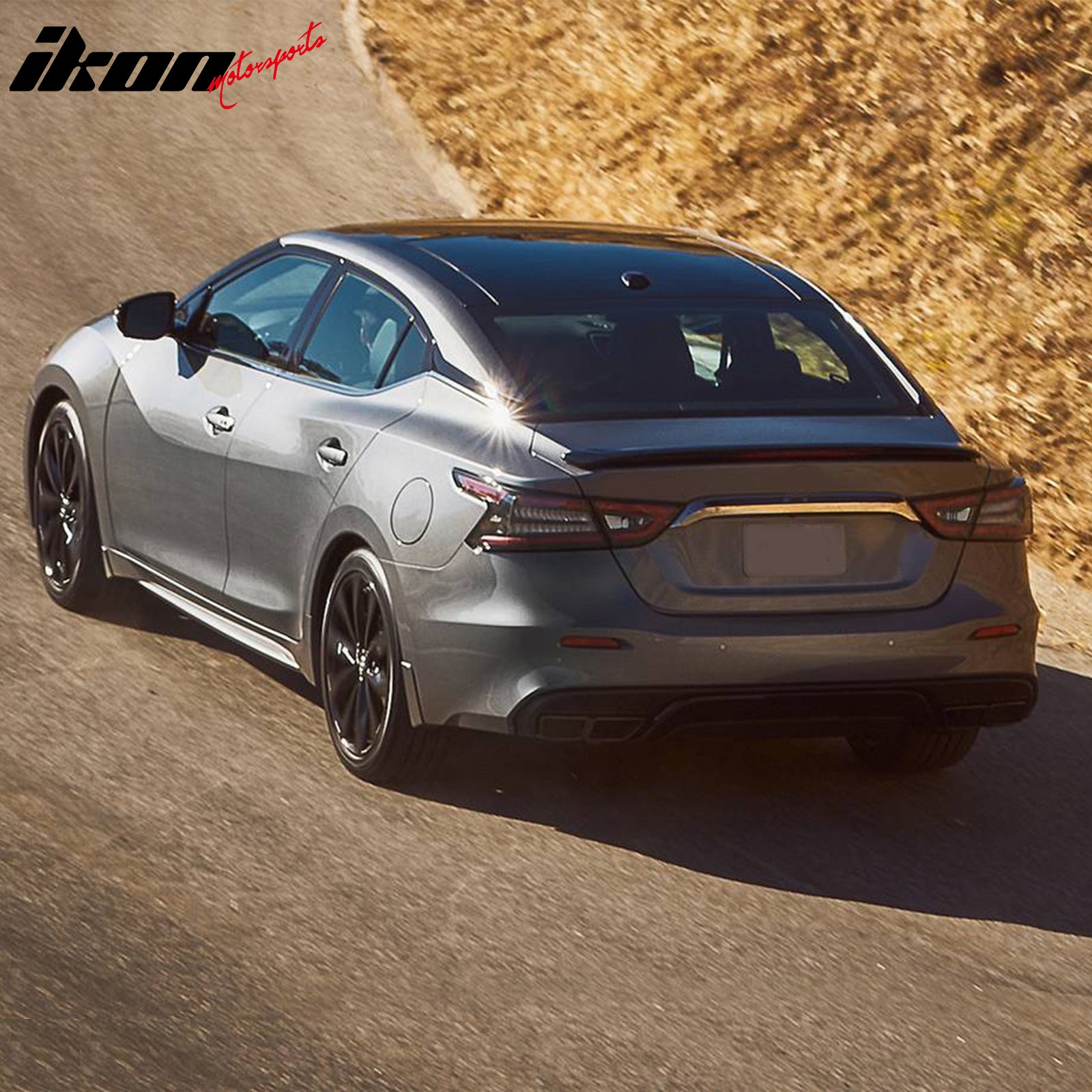IKON MOTORSPORTS, Trunk Spoiler Compatible with 2016-2023 Nissan