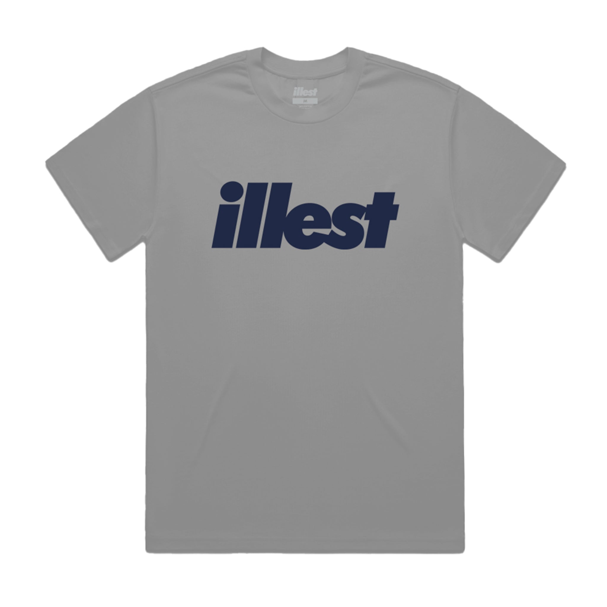 Illest Bold Logo Heather Tee | Boxy Oversized Fit | 100% Cotton