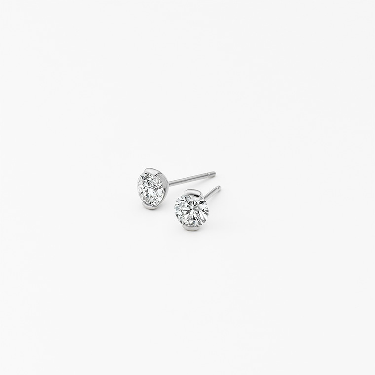 S003 ラボグロウンダイヤモンド/ピアス/0.50ct(プラチナ): SHINCA