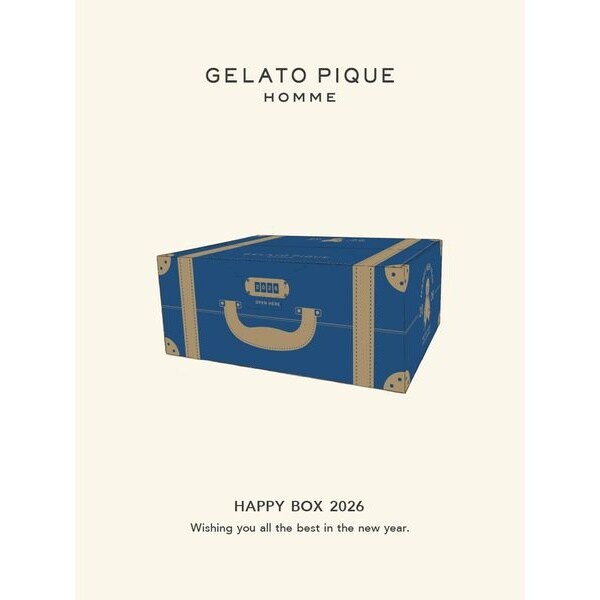 福袋】【MEN'S SIZE】 GELATO PIQUE HOMME HAPPY BOX 2026