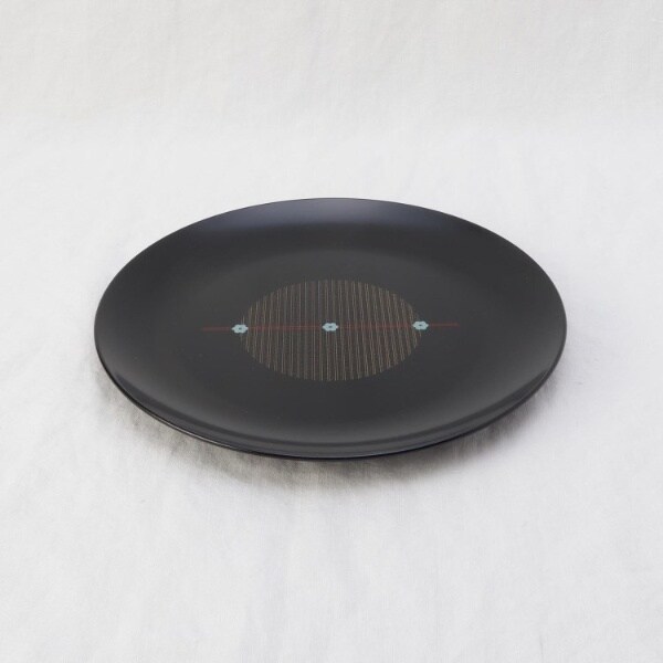 むすび 9.0寸 丸皿 黒 | 212キッチンストア(212 KITCHEN STORE