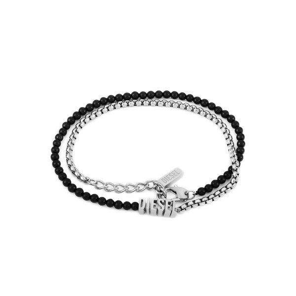 ディーゼル アクセサリー ユニセックス ブレスレット シルバー